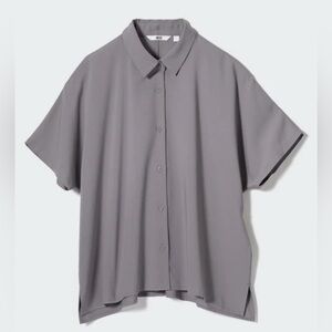 Uniqlo Women’s Rayon Short Sleeve Shirt